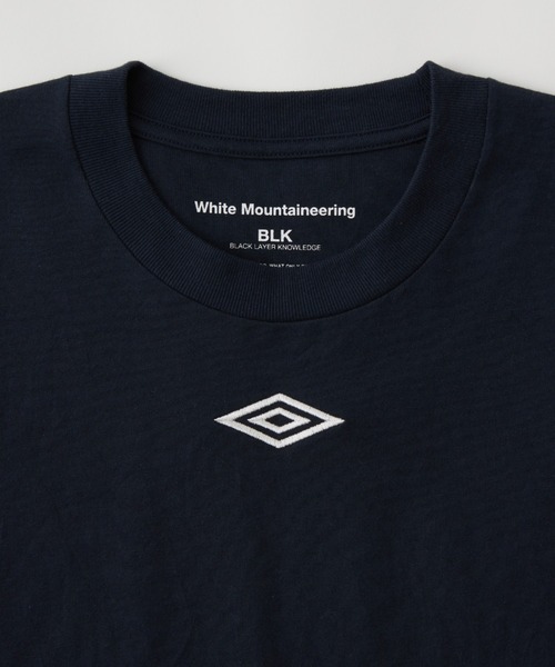 WHITE MOUNTAINEERING（ホワイトマウンテニアリング）の「WM×UMBRO T-SHIRT（Tシャツ/カットソー・メンズ・ブラック/ホワイト/ネイビー・XL/L/M）」の7枚目の写真