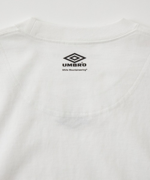 WHITE MOUNTAINEERING（ホワイトマウンテニアリング）の「WM×UMBRO T-SHIRT（Tシャツ/カットソー・メンズ・ブラック/ホワイト/ネイビー・XL/L/M）」の6枚目の写真