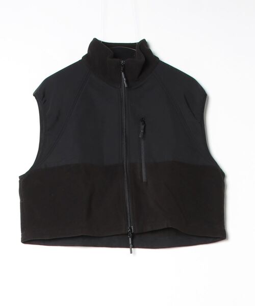 JOHN MASON SMITH / ジョンメイソンスミス 24AW 24WVE-#521S POLYESTER FLEECE ZIP SHORT VEST フリースショート ベスト JOHN MASON SMITH（ジョンメイソンスミス）の「JOHN MASON SMITH