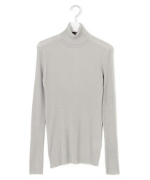 【WOMEN】シアリブ タートルニット