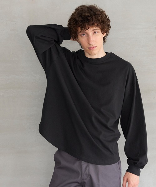 coca(coca)(コカ)の「【WEB限定セール】ヘビーウェイトコットン ラウンドカットロンT(Tシャツ/カットソー・メンズ・ホワイト/ブラック・M/L/XL)」の12枚目の写真