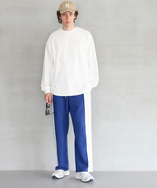 coca(coca)(コカ)の「【WEB限定セール】ヘビーウェイトコットン ラウンドカットロンT(Tシャツ/カットソー・メンズ・ホワイト/ブラック・M/L/XL)」の4枚目の写真