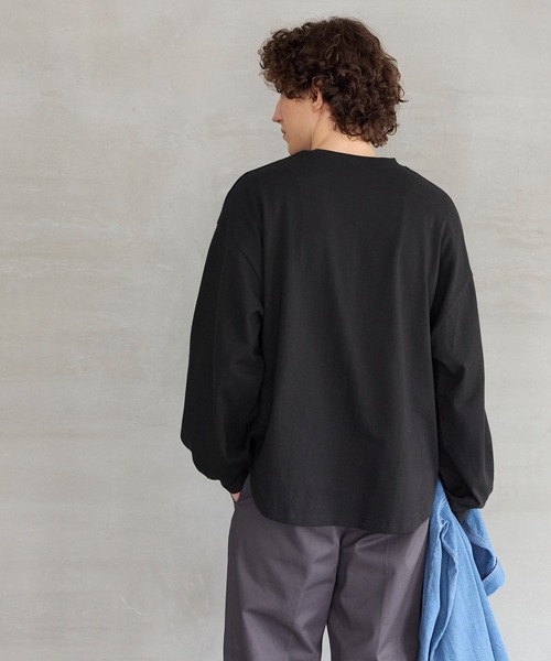 coca(coca)(コカ)の「【WEB限定セール】ヘビーウェイトコットン ラウンドカットロンT(Tシャツ/カットソー・メンズ・ホワイト/ブラック・M/L/XL)」の10枚目の写真