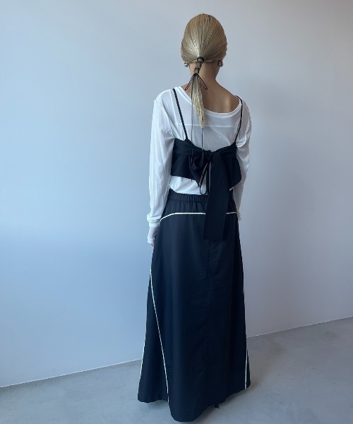 AIC.（エーアイシー）の「デニムリメイクロングスカート（デニムスカート・レディース・ブラック/ブルー/ネイビー系・FREE）」の21枚目の写真