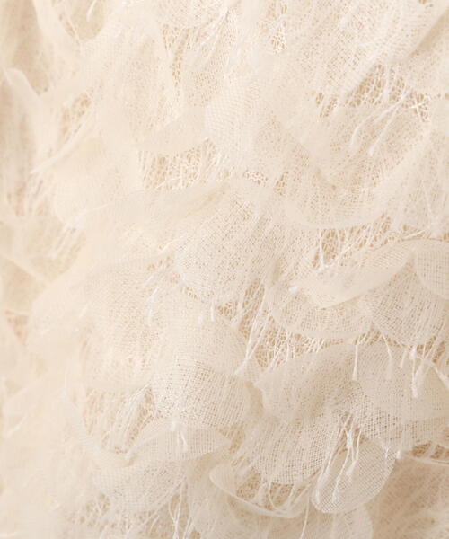 シャギーフリルノースリーブブラウス（シャツ/ブラウス）｜FREE'S MART（フリーズマート）