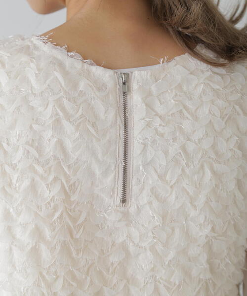 シャギーフリルノースリーブブラウス（シャツ/ブラウス）｜FREE'S MART（フリーズマート）