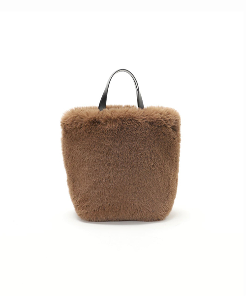 JOURNAL STANDARD relume（ジャーナルスタンダード　レリューム）の「《追加》RELUMEファーバッグ（ハンドバッグ・レディース・ネイビー/ベージュ/チャコールグレー・FREE）」の21枚目の写真