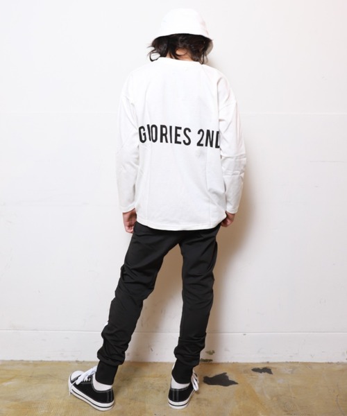 RAT EFFECT(ラットエフェクト)の「RAT EFFECT/ラットエフェクト バックロゴ長袖Tシャツ(Tシャツ/カットソー・キッズ・オフホワイト/ホワイト系その他/ブルー/ブラック/ライトグレー・150/140/160/130)」の13枚目の写真