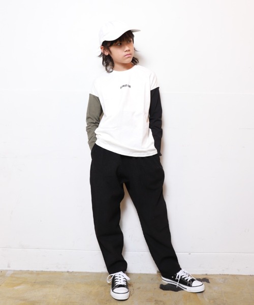 RAT EFFECT(ラットエフェクト)の「RAT EFFECT/ラットエフェクト バックロゴ長袖Tシャツ(Tシャツ/カットソー・キッズ・オフホワイト/ホワイト系その他/ブルー/ブラック/ライトグレー・150/140/160/130)」の20枚目の写真
