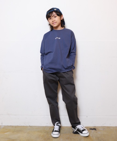 RAT EFFECT(ラットエフェクト)の「RAT EFFECT/ラットエフェクト バックロゴ長袖Tシャツ(Tシャツ/カットソー・キッズ・オフホワイト/ホワイト系その他/ブルー/ブラック/ライトグレー・150/140/160/130)」の10枚目の写真