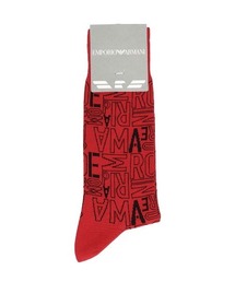 EMPORIO ARMANI（エンポリオアルマーニ）の「EMPORIO ARMANI メンズ スーピマコットン混 モノグラムロゴ クルーソックス 02342426（ソックス/靴下・メンズ）」