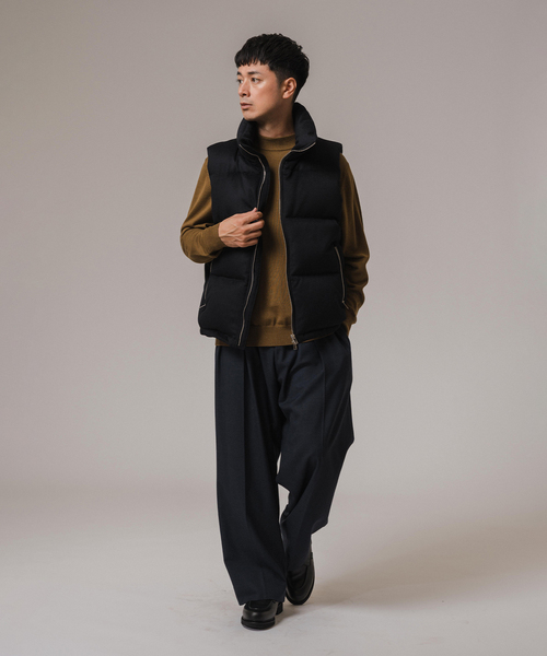 みえこ ⭐️バーバリーズ　モックネックニット　カシミヤ混　ノバチェック ウール/シルク/カシミヤ MIX クリスタル モックネックニット（ニット