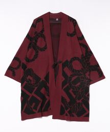 カヤ | 【カヤ】火消しの紋装いメンズニット羽織(カーディガン/ボレロ)