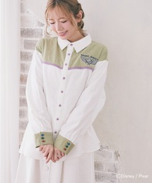 Disney | バスライトイヤー/配色シャツ(シャツ/ブラウス)