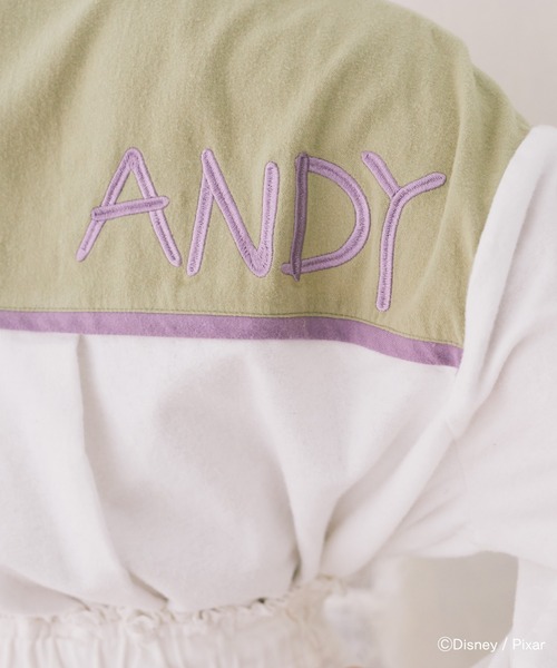 Disney（ディズニー）の「バスライトイヤー/配色シャツ（シャツ/ブラウス・レディース・オフホワイト・FREE）」の9枚目の写真