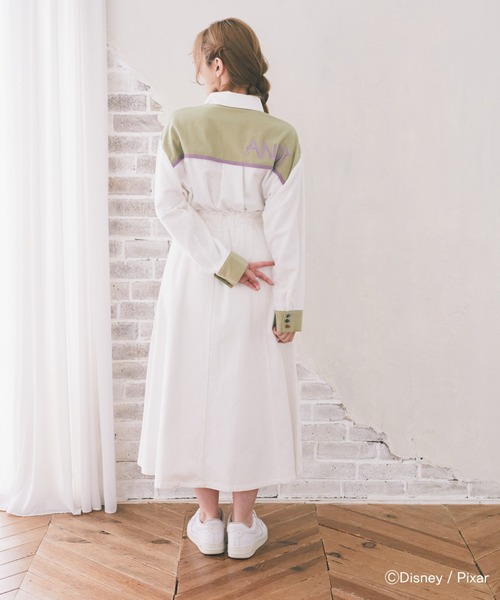 Disney（ディズニー）の「バスライトイヤー/配色シャツ（シャツ/ブラウス・レディース・オフホワイト・FREE）」の15枚目の写真