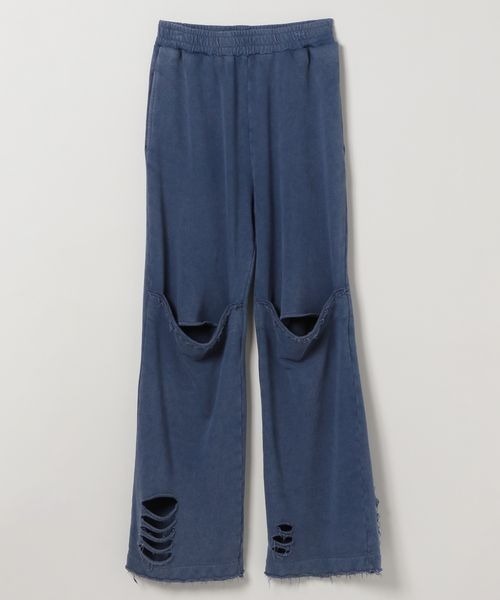 JEANASIS（ジーナシス）の「ダメージスリットウラケパンツ/152242（スウェットパンツ・レディース・ブラック系その他/グレー/ネイビー系・FREE）」の15枚目の写真