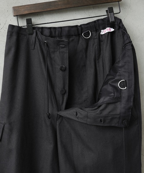 MILITARY(ミリタリー)の「実物 新品 デッドストック 東ドイツ軍 NVA リメイク ワークオーバーパンツ(その他パンツ・メンズ・ブラック・44/48/52/56)」の17枚目の写真