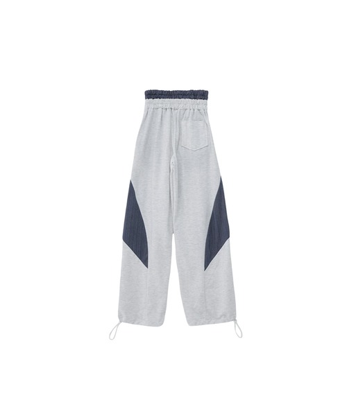 BLINDNOPLAN ダブルウエスト 重ね着風 スウェットパンツ BLINDNOPLAN ダブルウエスト 重ね着風 スウェットパンツ (BLIND