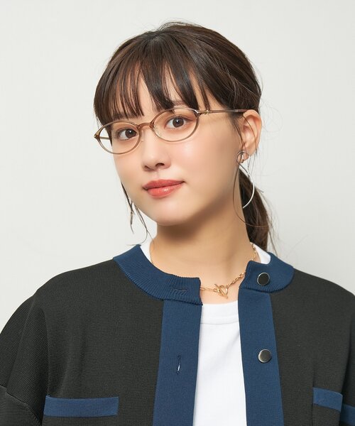 メガネ　Zoff SMART Skinny オーバルメガネ｜軽量｜伊達メガネ｜度あり｜度なし｜Zoff