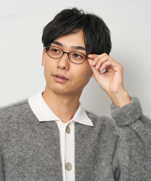 オーバルメガネ｜軽量｜伊達メガネ｜度あり｜度なし｜Zoff｜SMART