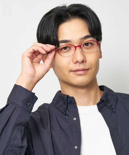 オーバルメガネ｜軽量｜伊達メガネ｜度あり｜度なし｜Zoff｜SMART