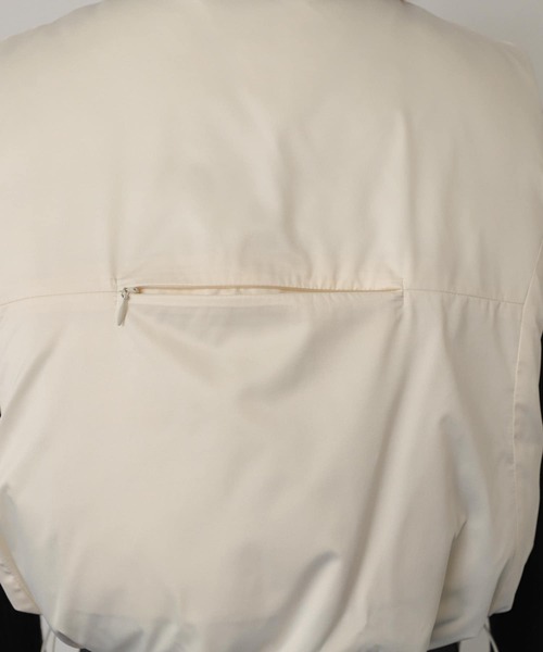 SENSE OF PLACE by URBAN RESEARCH(センスオブプレイスバイアーバンリサーチ)の「クロップドパフベスト(ダウンベスト・レディース・アイボリー/ブラック・ONE)」の20枚目の写真