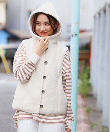 B:MING by BEAMS（ビーミングバイビームス）の「ボア ベスト（S～M）（ベスト）」