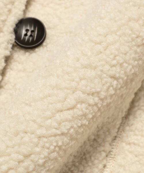 B:MING by BEAMS（ビーミングバイビームス）の「ボア ベスト（S～M）（ベスト・レディース・ホワイト系その他5/チャコールグレー・SMALL/MEDIUM）」の10枚目の写真