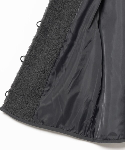 B:MING by BEAMS（ビーミングバイビームス）の「ボア ベスト（S～M）（ベスト・レディース・ホワイト系その他5/チャコールグレー・SMALL/MEDIUM）」の20枚目の写真