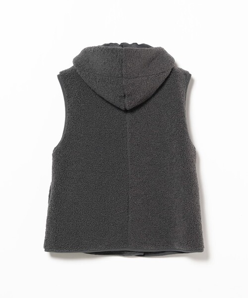 B:MING by BEAMS（ビーミングバイビームス）の「ボア ベスト（S～M）（ベスト・レディース・ホワイト系その他5/チャコールグレー・SMALL/MEDIUM）」の21枚目の写真