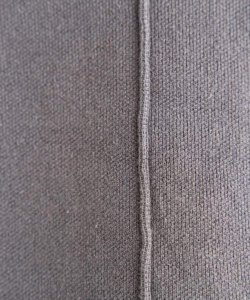 ikka（イッカ）の「ダブルフェイススウェットライクニット（ニット/セーター・レディース・スカイブルー/ライトベージュ/チャコールグレー/イエロー・M/L/S）」の13枚目の写真