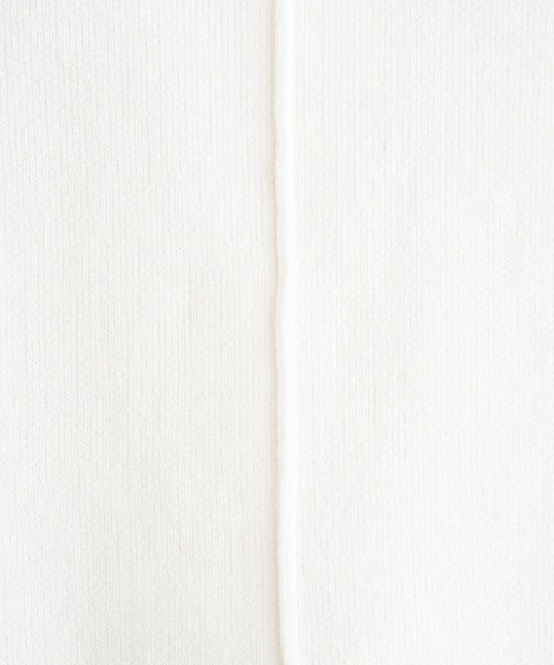 ikka（イッカ）の「ダブルフェイススウェットライクニット（ニット/セーター・レディース・スカイブルー/ライトベージュ/チャコールグレー/イエロー・M/L/S）」の16枚目の写真