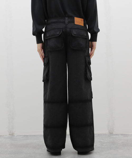 EDIFICE（エディフィス）の「untitled artworks(アンタイトルドアートワークス) Cargo Field Pants（カーゴパンツ・メンズ・ブラック・MEDIUM）」の5枚目の写真
