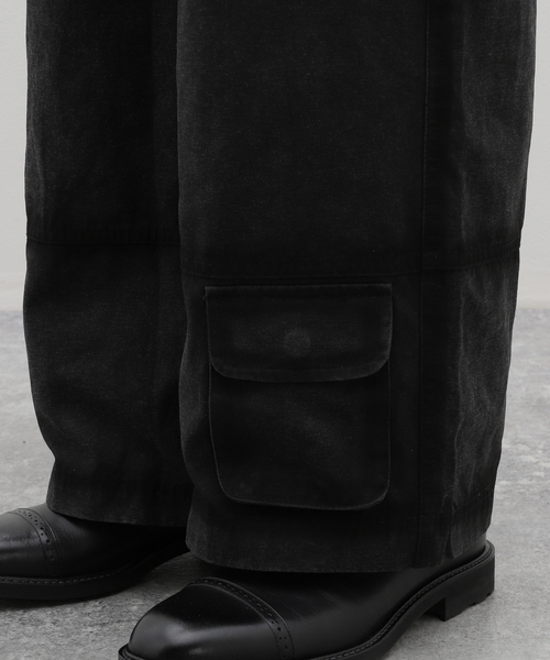 EDIFICE（エディフィス）の「untitled artworks(アンタイトルドアートワークス) Cargo Field Pants（カーゴパンツ・メンズ・ブラック・MEDIUM）」の15枚目の写真