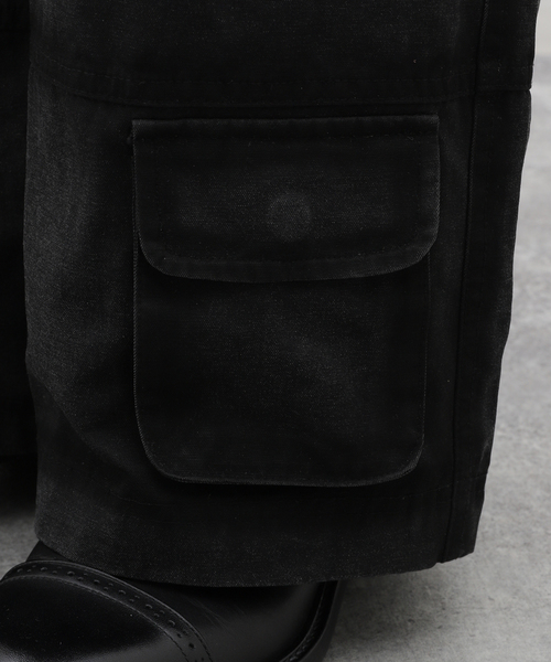 EDIFICE（エディフィス）の「untitled artworks(アンタイトルドアートワークス) Cargo Field Pants（カーゴパンツ・メンズ・ブラック・MEDIUM）」の16枚目の写真