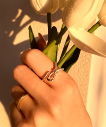 tied ribbon ring