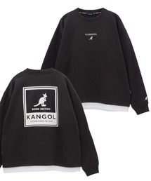 KANGOL 裏起毛 BOXロゴトレーナー