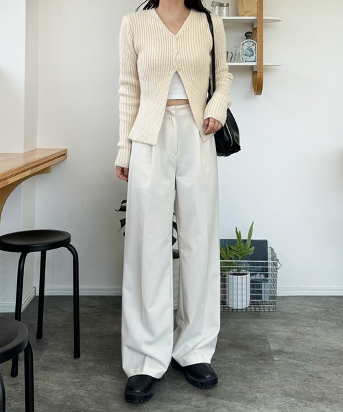 room306 CONTEMPORARY / Rib Knit Cardigan