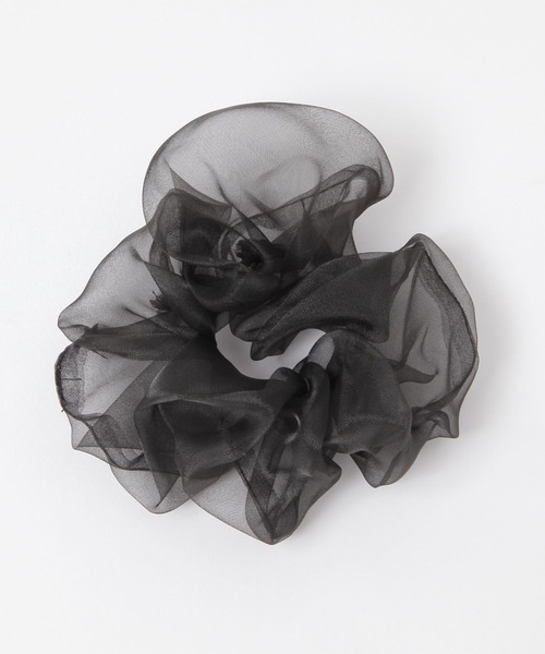 FOREVER 21（フォーエバー トゥエンティーワン）の「ビッグシアーシュシュ（シュシュ・レディース・グレー/ブラック/ベージュ・FREE）」の2枚目の写真