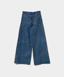 25SS beautiful people ワイドデニムパンツ インディゴブルー beautiful people(ビューティフルピープル)のselvedge denim loose