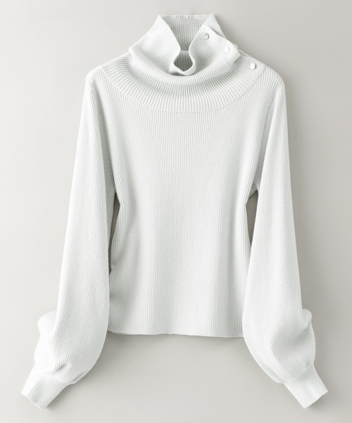 SLDO ホワイト ライト ダブルニットプルオーバー長袖 ライト ダブルニットプルオーバー 3D SHADOW LOGO/WHITE (UNISEX