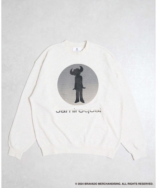 Right-on(ライトオン)の「Jamiroquaiスウェット(スウェット・メンズ・ブラック/キナリ・M/L)」の3枚目の写真