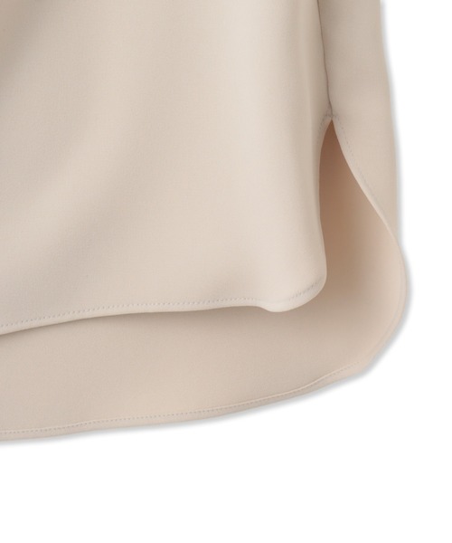 【セール】フレンチキス袖フリルブラウス≪洗濯機で洗える≫（シャツ/ブラウス）｜Viaggio Blu（ビアッジョブルー）