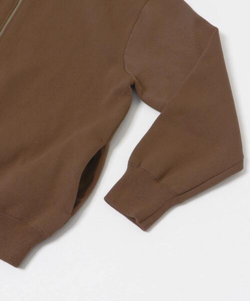 ITEMS URBANRESEARCH（アイテムズ アーバンリサーチ）の「『洗濯可/抗菌』ミラノリブ ドライバーズニット（ニット/セーター・メンズ・ブラック/ブラウン・MEDIUM/LARGE）」の3枚目の写真