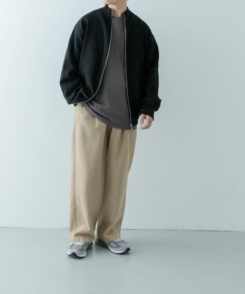 ITEMS URBANRESEARCH（アイテムズ アーバンリサーチ）の「『洗濯可/抗菌』ミラノリブ ドライバーズニット（ニット/セーター・メンズ・ブラック/ブラウン・MEDIUM/LARGE）」の13枚目の写真