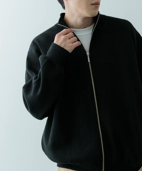 ITEMS URBANRESEARCH（アイテムズ アーバンリサーチ）の「『洗濯可/抗菌』ミラノリブ ドライバーズニット（ニット/セーター・メンズ・ブラック/ブラウン・MEDIUM/LARGE）」の16枚目の写真