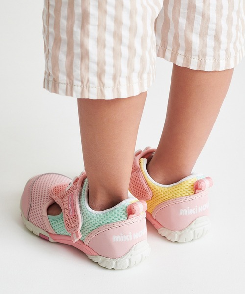 MIKI HOUSE（ミキハウス）の「ダブルラッセル キッズシューズ（スニーカー・キッズ・ピンク/マルチ・19cm/18cm/17cm/16cm）」の18枚目の写真