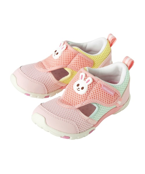 MIKI HOUSE（ミキハウス）の「ダブルラッセル キッズシューズ（スニーカー・キッズ・ピンク/マルチ・19cm/18cm/17cm/16cm）」の17枚目の写真