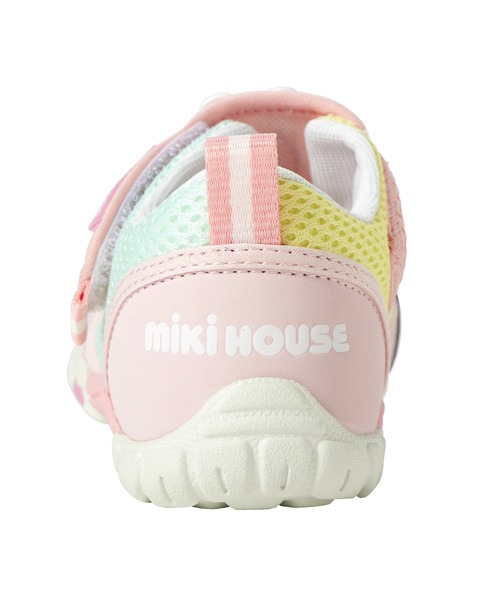 MIKI HOUSE（ミキハウス）の「ダブルラッセル キッズシューズ（スニーカー・キッズ・ピンク/マルチ・19cm/18cm/17cm/16cm）」の13枚目の写真